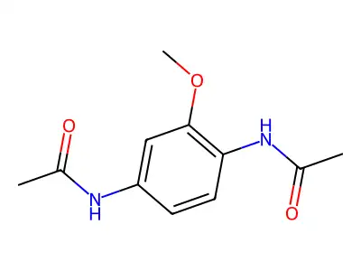N-acetyl-N-(3-methoxyphenyl)acetamide structure