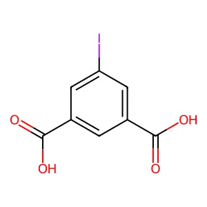 5-碘间苯二甲酸 structure