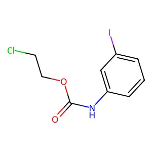 2-chloroethyl N-(3-iodophenyl)carbamate structure