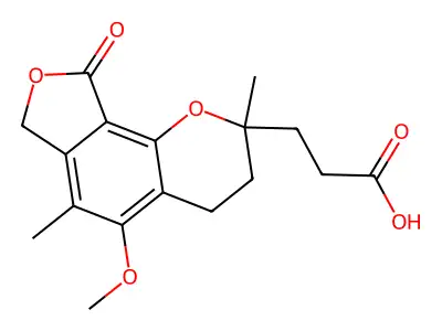 Mycophenolate Mofetil Impurity 3 structure