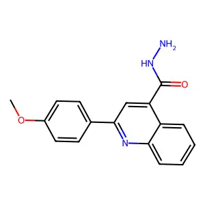 Methyl 2-(4-methoxyphenyl)quinoline-4-carboxylate structure