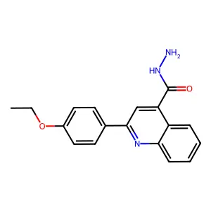 2-(4-乙氧基苯基)喹啉-4-甲酰肼 structure