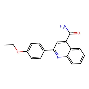 2-(4-Ethoxyphenyl)quinoline-4-carboxamide structure