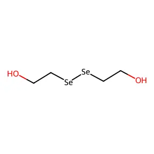 2,2'-(Diselane-1,2-diyl)di(ethan-1-ol) structure