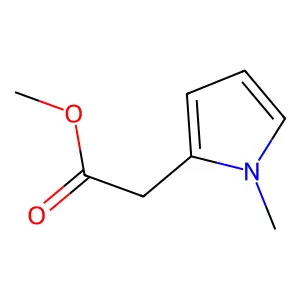Methyl 1-methylpyrrol-2-acetate structure