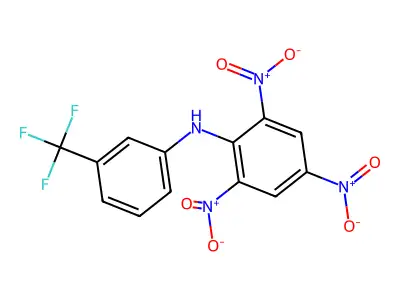 N-Picryl-alpha,alpha,alpha-trifluoro-M-toluidine structure