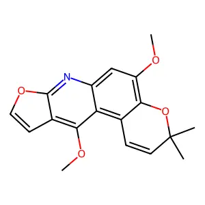 Acronidine structure