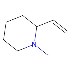 2-Ethenyl-1-methylpiperidine structure