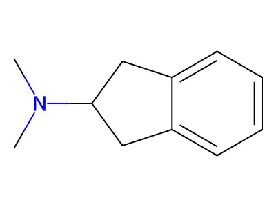 N,N-dimethyl-2-aminoindane structure
