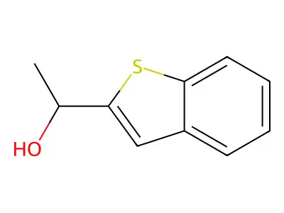 1-Benzo(b)thiophen-2-yl-ethanol structure