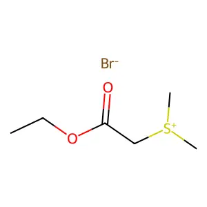 (2-乙氧基-2-氧代乙基)二甲基溴化锍 structure