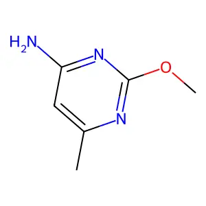 2-Methoxy-6-methylpyrimidin-4-amine structure