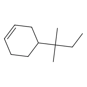 4-t-Pentylcyclohexene structure