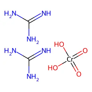 Biguanidine, chromate structure