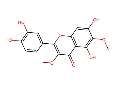 腋花菊素 structure