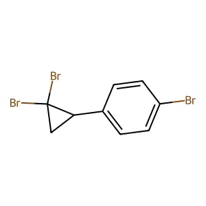 1-Bromo-4-(2,2-dibromocyclopropyl)benzene structure