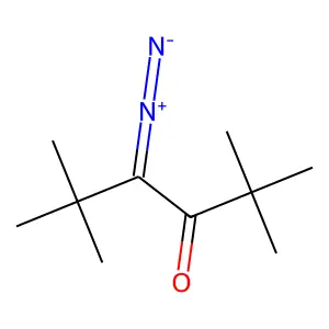 3-Hexanone, 4-diazo-2,2,5,5-tetramethyl- structure