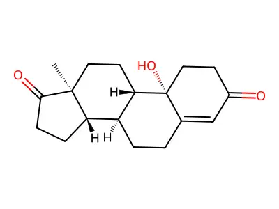 10ss-Hydroxy-19-norandrostene-3,17-dione structure