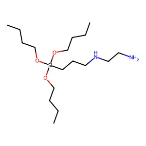 N-(3-(三丁氧硅基)丙基)乙二胺 structure