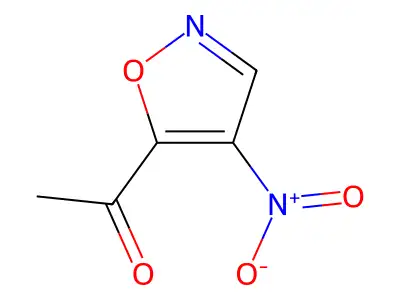1-(4-Nitro-1,2-oxazol-5-yl)ethanone structure