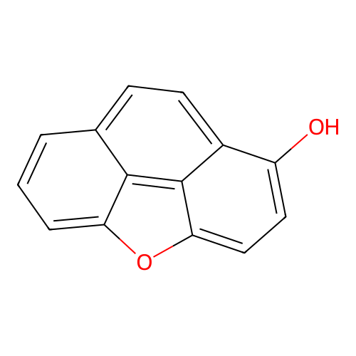 Phenanthro[4,5-bcd]furan-1-ol structure