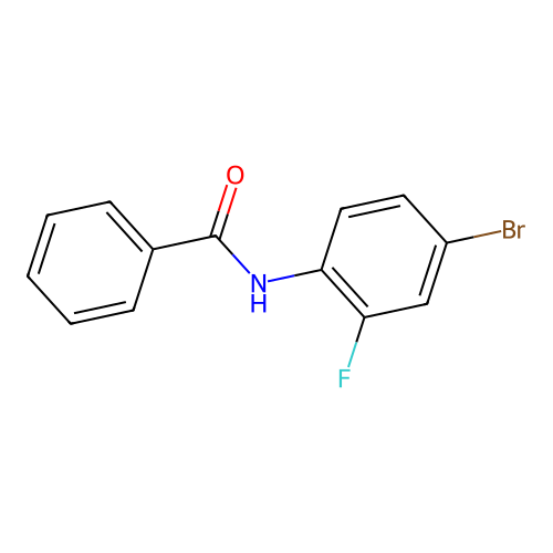 N-(4-bromo-2-fluorophenyl)benzamide structure