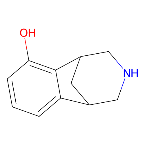 10-Azatricyclo[6.3.1.02,7]dodeca-2(7),3,5-trien-3-ol structure