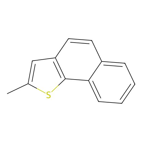 Naphtho(1,2-b)thiophene, 2-methyl structure