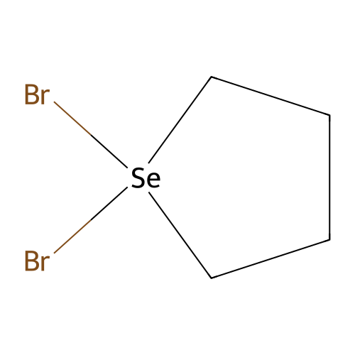 1,1-Dibromoselenolane structure