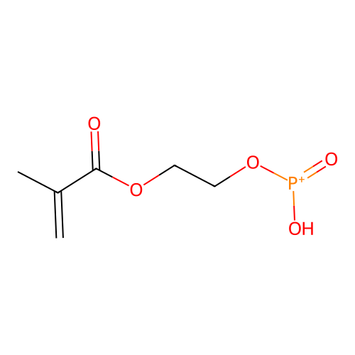 2-((Hydroxyphosphinyl)oxy)ethyl methacrylate structure