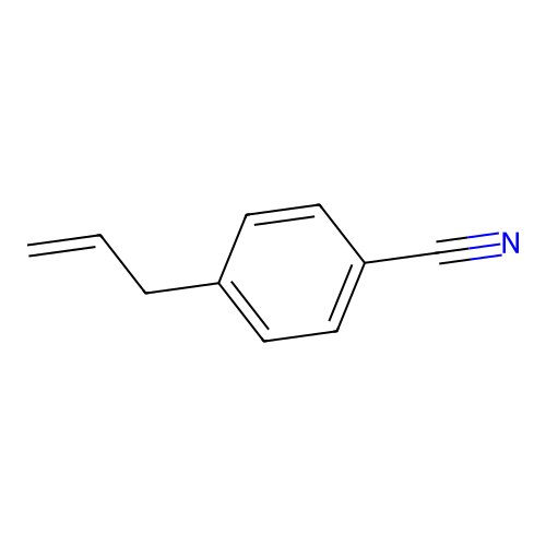 4-Allyl-benzonitrile structure