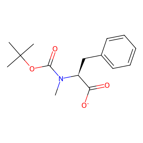 Methyl-N-(tert-butoxycarbonyl)-L-phenylalaninat structure