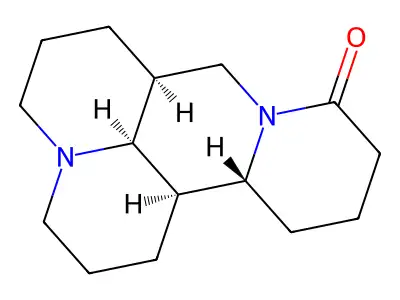 苦参碱 structure