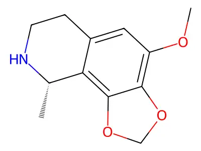 (S)-老头掌碱 structure