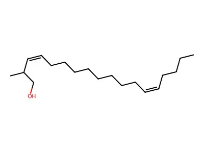 2-Methyl-3,13-octadecadienol structure