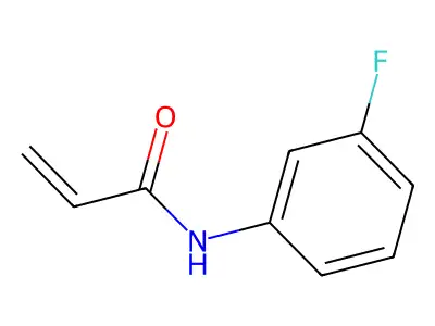 N-(3-Fluorophenyl)-2-propenamide structure