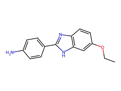 4-(5-Ethoxy-1H-benzo[d]imidazol-2-yl)aniline structure