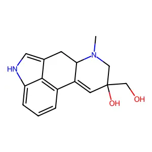 狼尾草麦角碱 structure