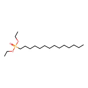 Diethyl 1-Tetradecylphosphonate structure