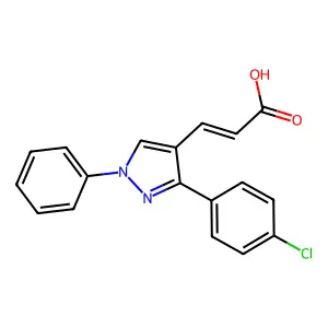 C18H13ClN2O2 structure