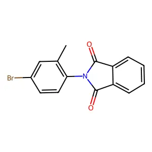 2-(4-bromo-2-methylphenyl)-2,3-dihydro-1H-isoindole-1,3-dione structure