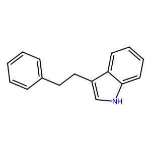 3-(2-phenylethyl)-1H-indole structure