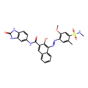 Pigment Red 185 structure