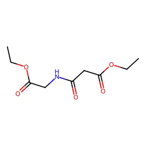 Ethyl 3-(ethoxycarbonylmethylamino)-3-oxopropionate structure