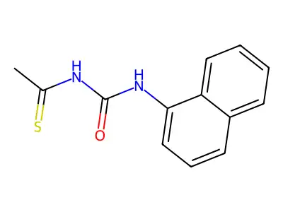 1-Ethanethioyl-3-naphthalen-1-yl-urea structure