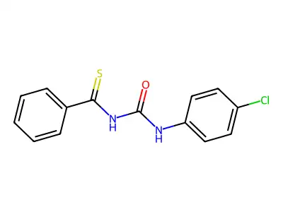 1-(Benzenecarbonothioyl)-3-(4-chlorophenyl)urea structure