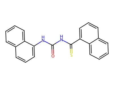 1-(Naphthalene-1-carbothioyl)-3-naphthalen-1-ylurea structure