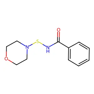 N-morpholin-4-ylsulfanylbenzamide structure