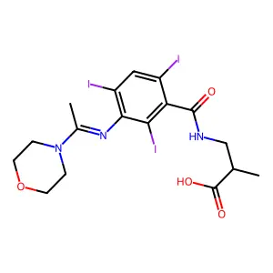 Iomorinic acid structure
