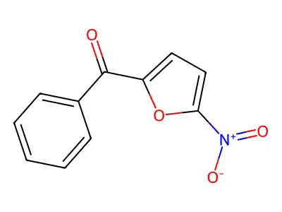 Methanone, (5-nitro-2-furanyl)phenyl- structure